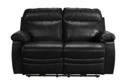 Collection New Paolo Regular Power Recliner Sofa - Black